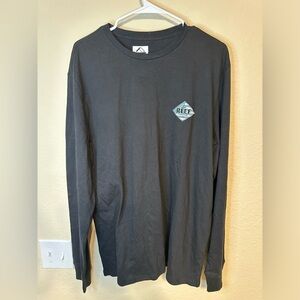 Reef Charcoal Long Sleeve Men's Tee